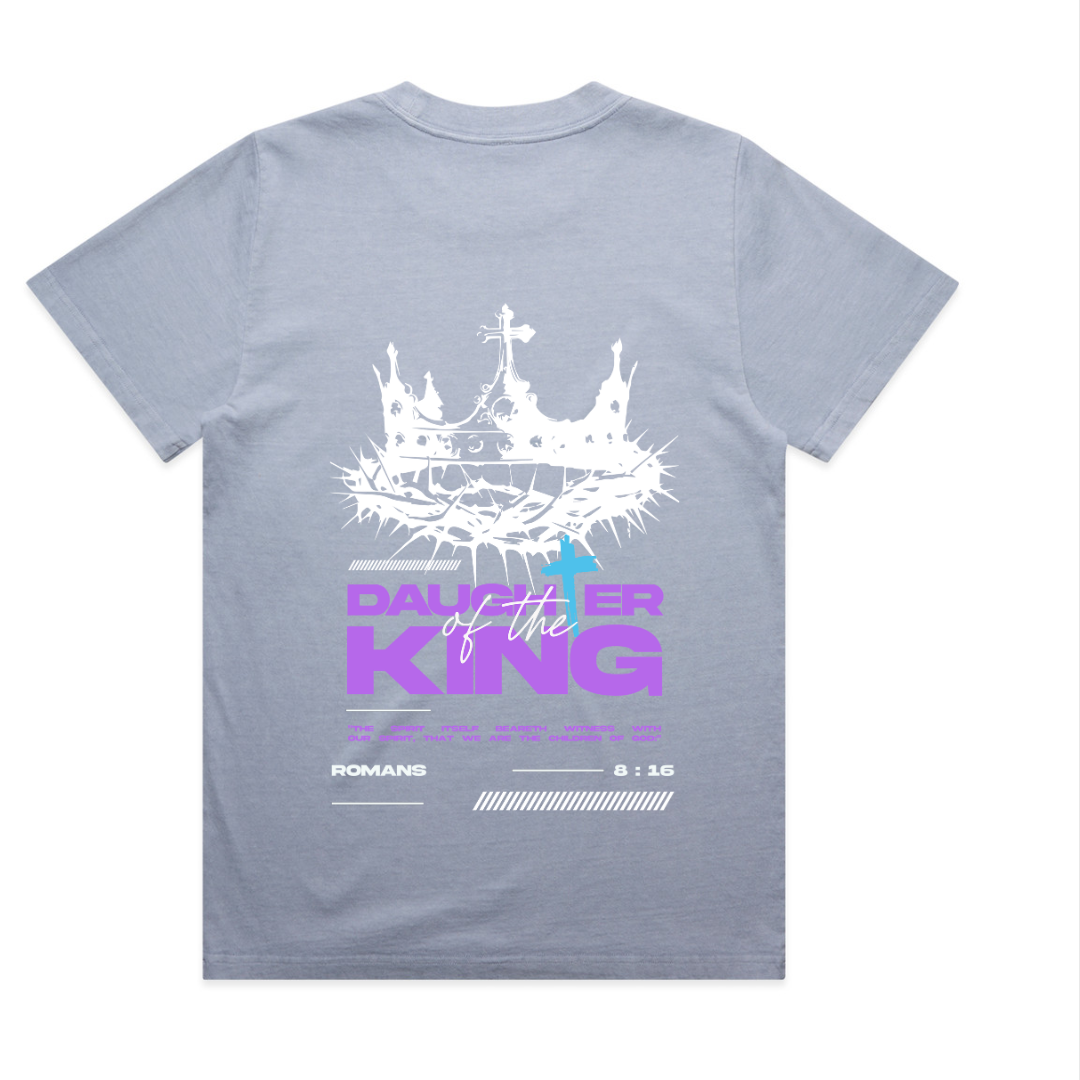 KINGDOM IDENTITY |WOMENS HEAVY FADED TEE | 4082
