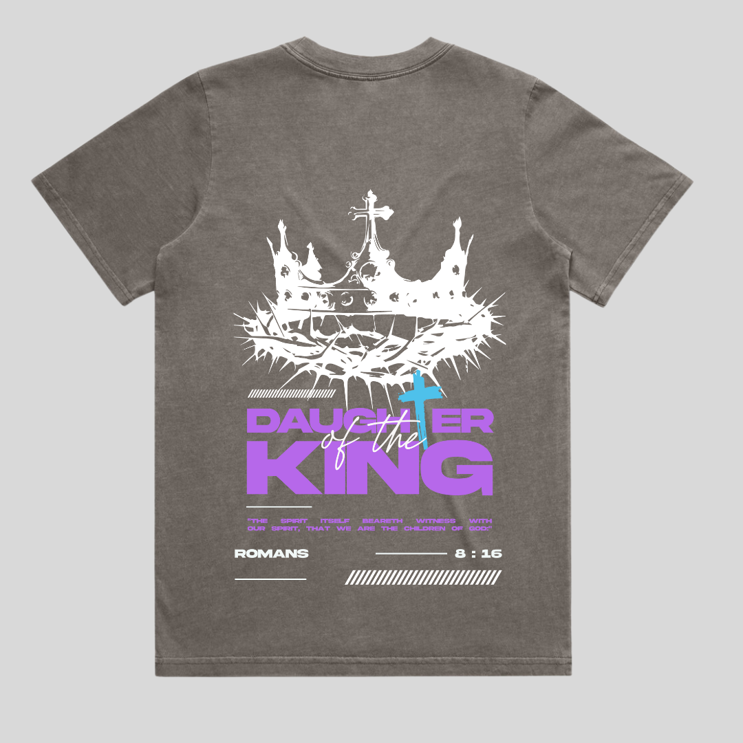 KINGDOM IDENTITY |WOMENS HEAVY FADED TEE | 4082