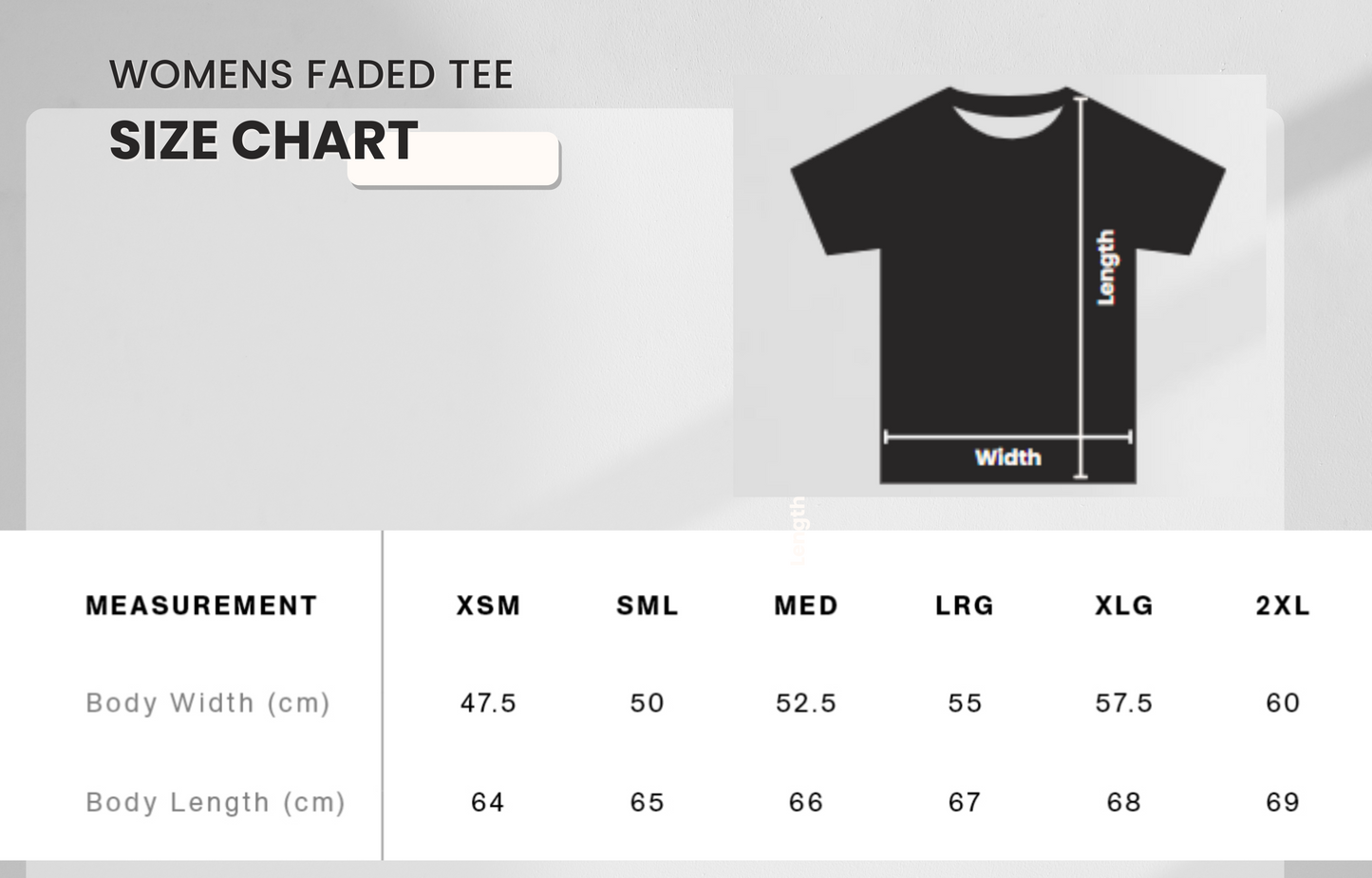 KINGDOM IDENTITY |WOMENS HEAVY FADED TEE | 4082