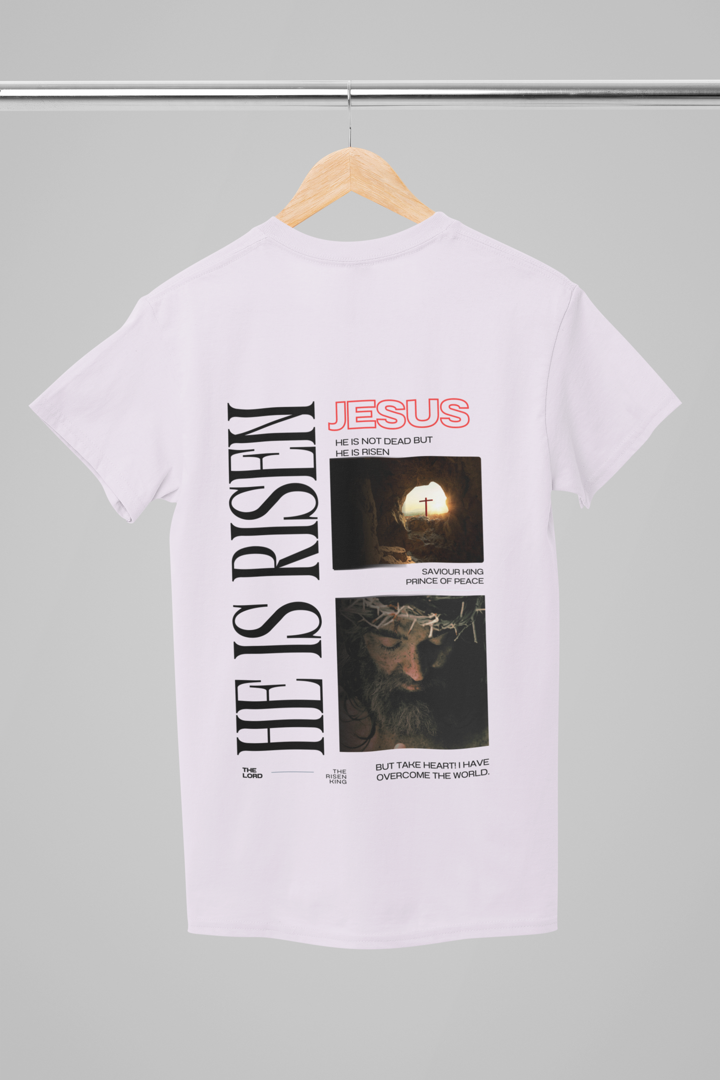 HE IS RISEN| HEAVY TEE 5080