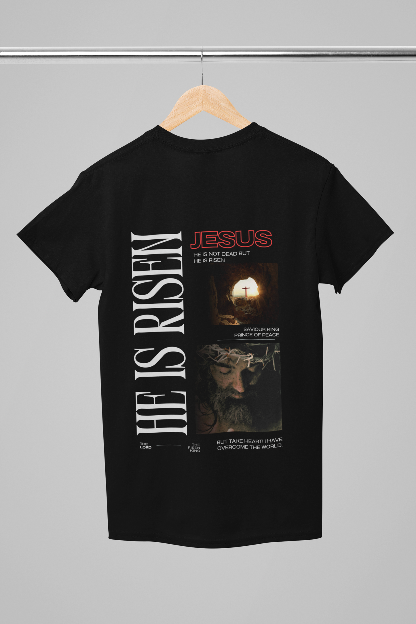 HE IS RISEN| HEAVY TEE 5080