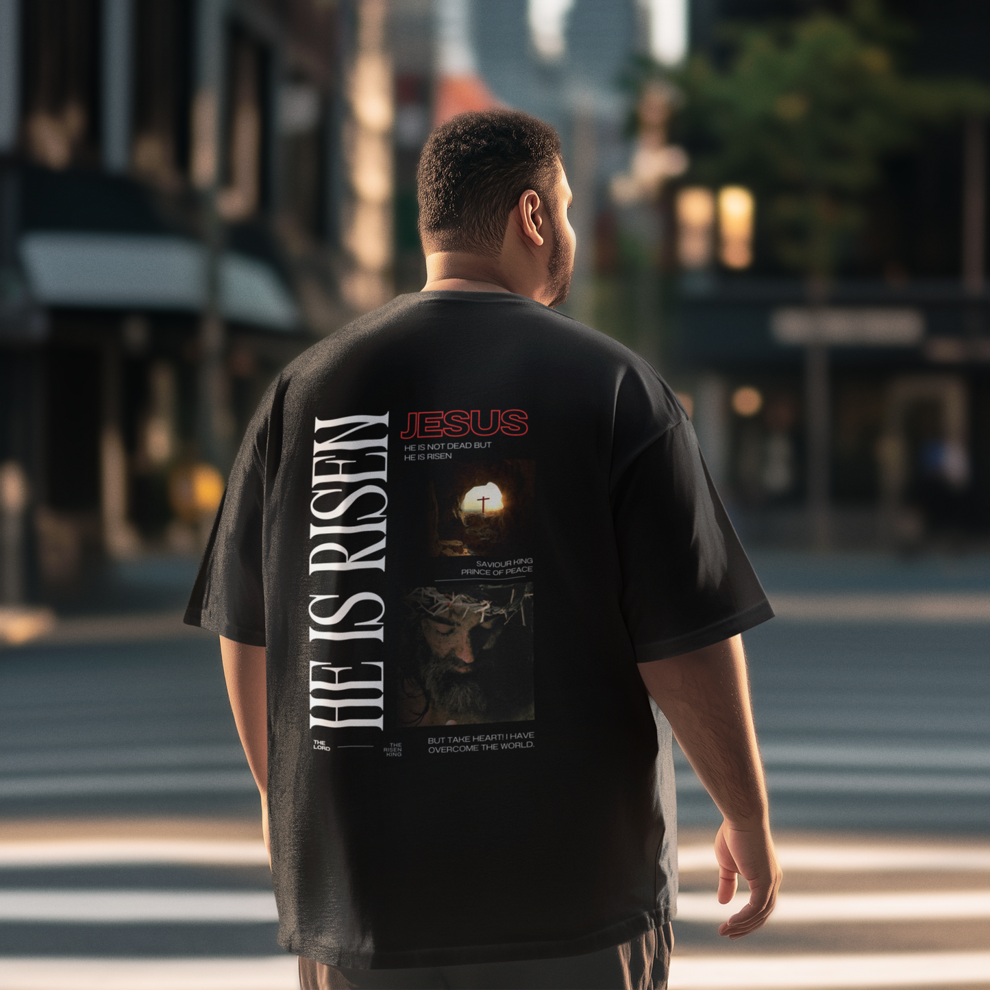 HE IS RISEN| HEAVY TEE 5080