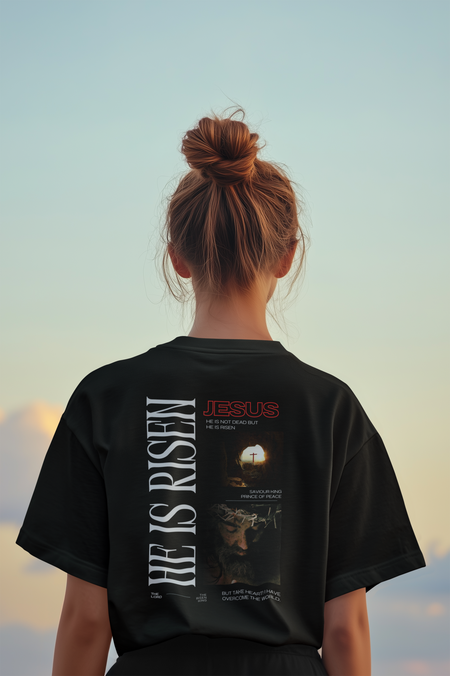 HE IS RISEN| HEAVY TEE 5080