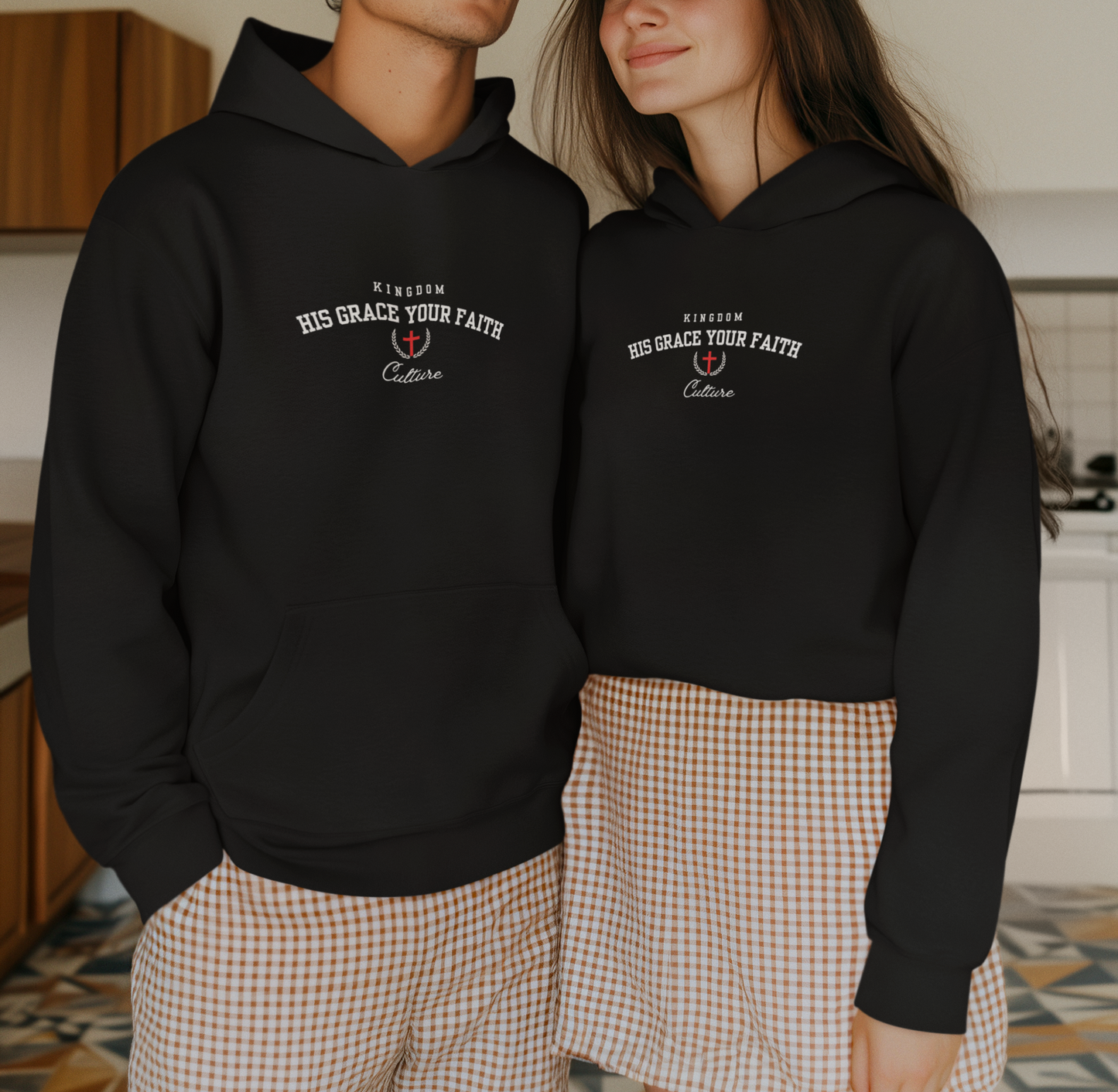 HIS GRACE YOUR FAITH | BOX HOOD 5172
