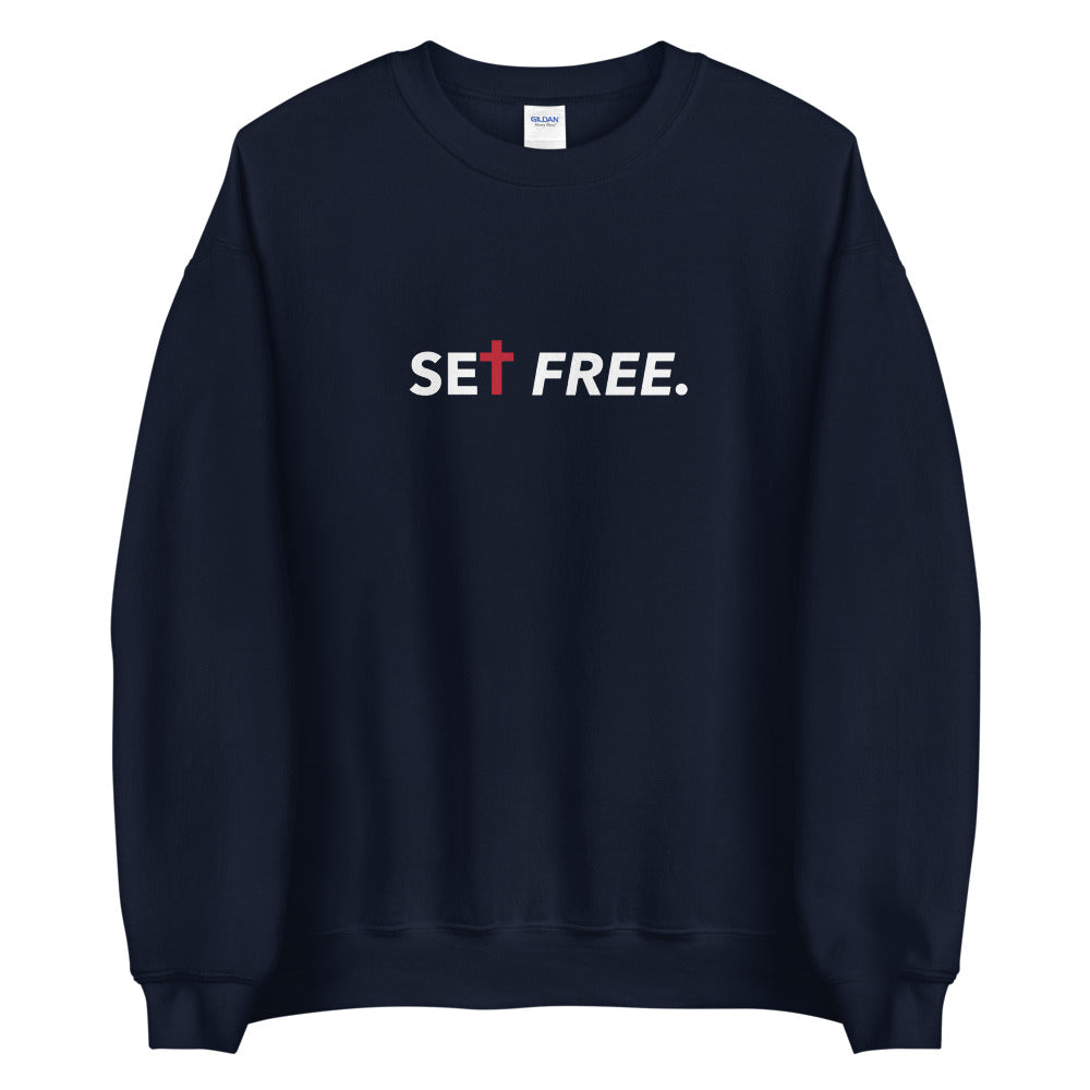 Set free – Unisex Sweatshirt - HIS Grace your Faith