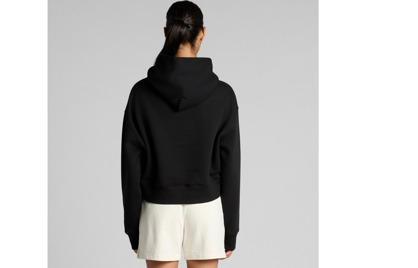 HIS GRACE YOUR FAITH | WOMENS RELAX CROP HOOD |4168