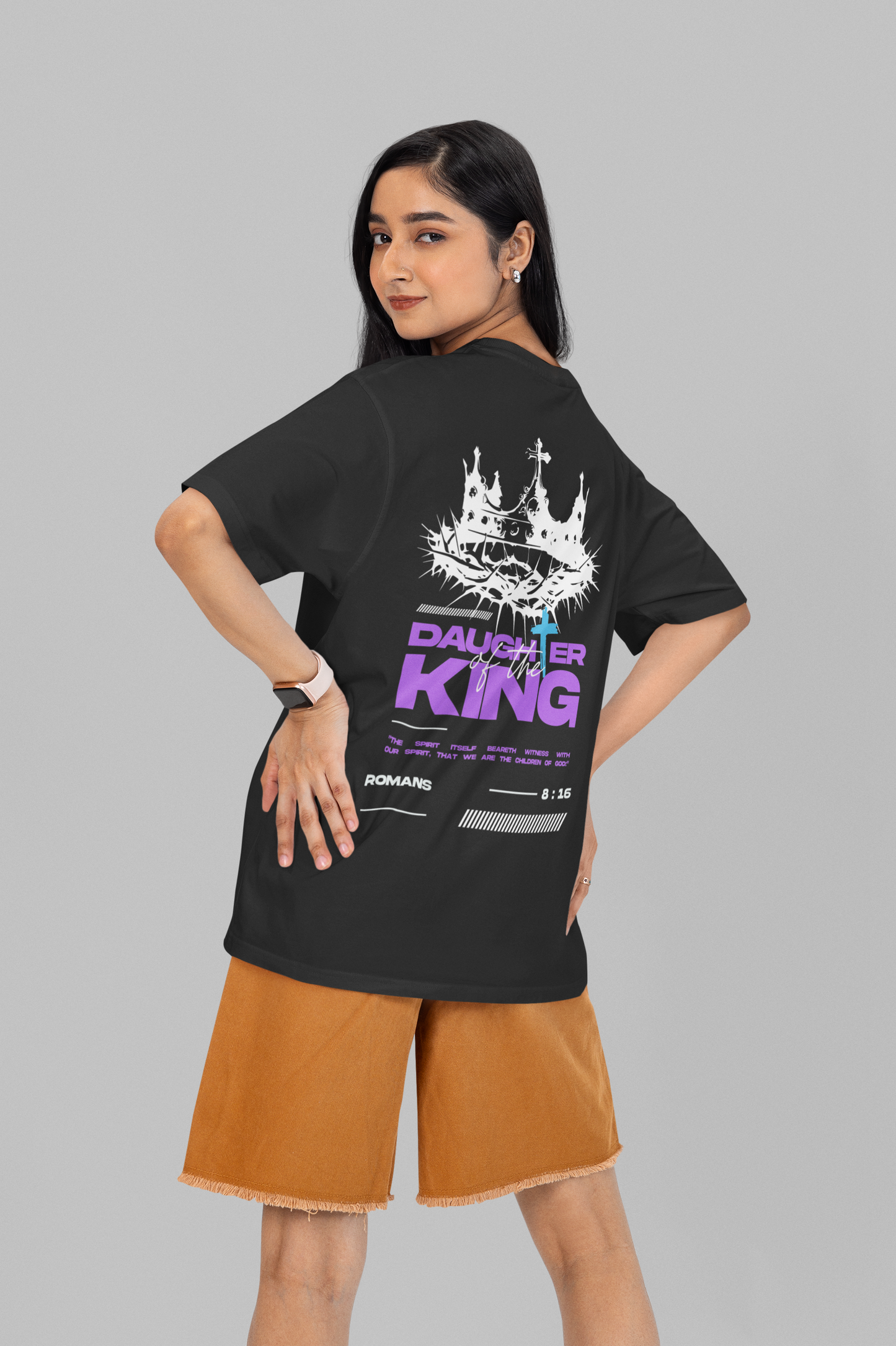 KINGDOM IDENTITY |WOMENS  HEAVY FADED TEE | 4082