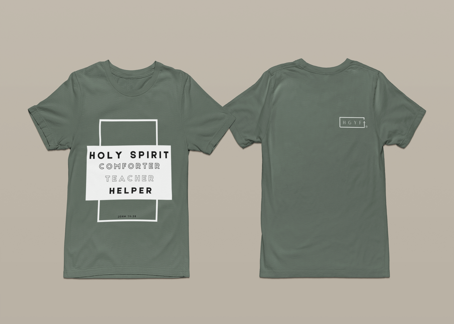 HOLY SPIRIT, COMFORTER, TEACHER & HELPER TEE