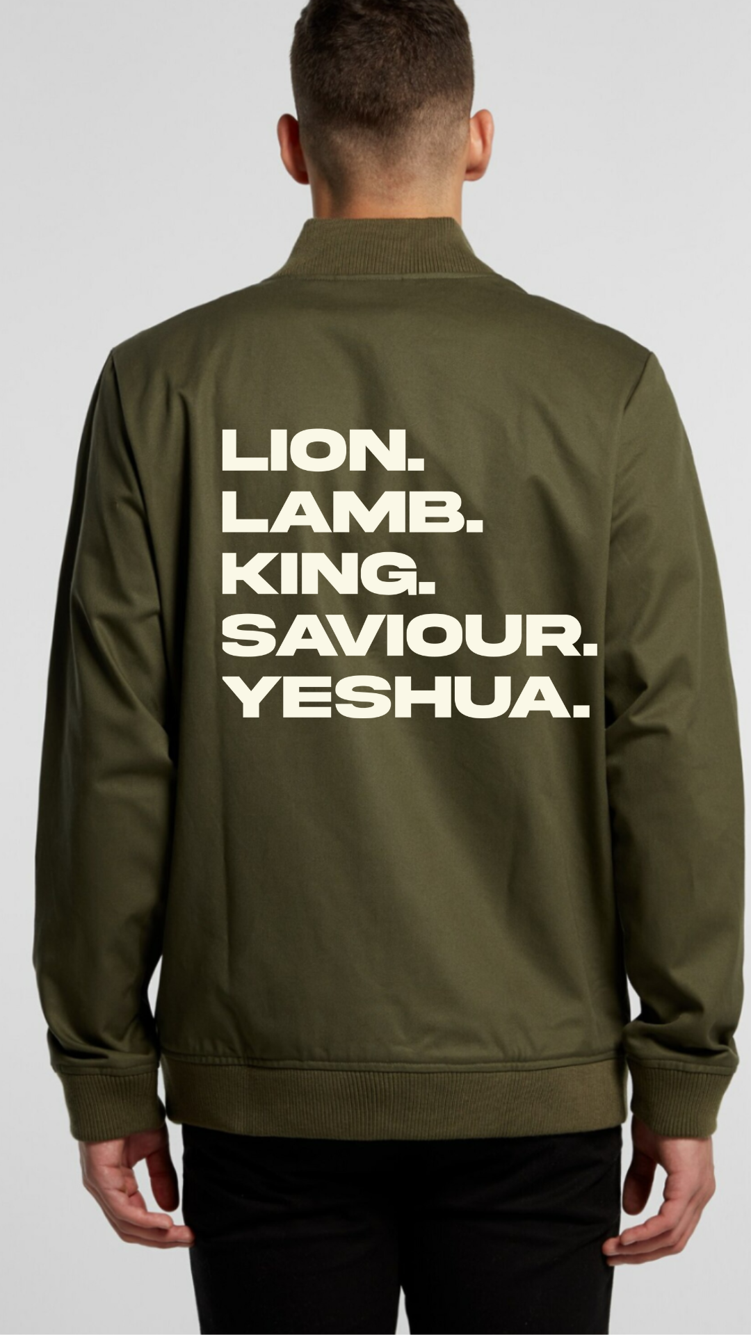 YESHUA MENS BOMBER