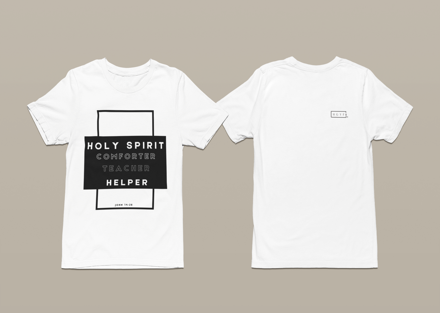 HOLY SPIRIT, COMFORTER, TEACHER & HELPER TEE